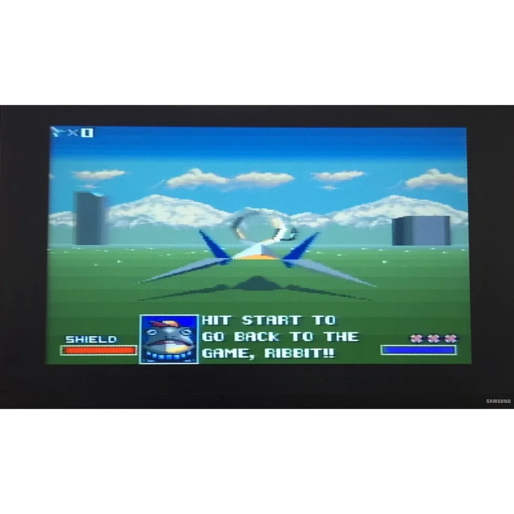 Nintendo SNS-006 Star Fox SNES Game with Manual, NTSC-U Super FX Chip